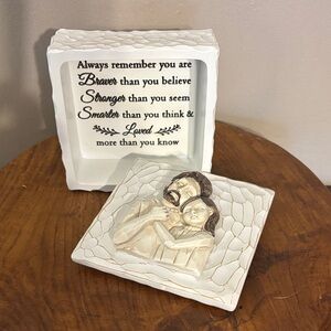 Father/daughter keepsake box